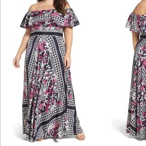 Eliza J Off the Shoulder Dress